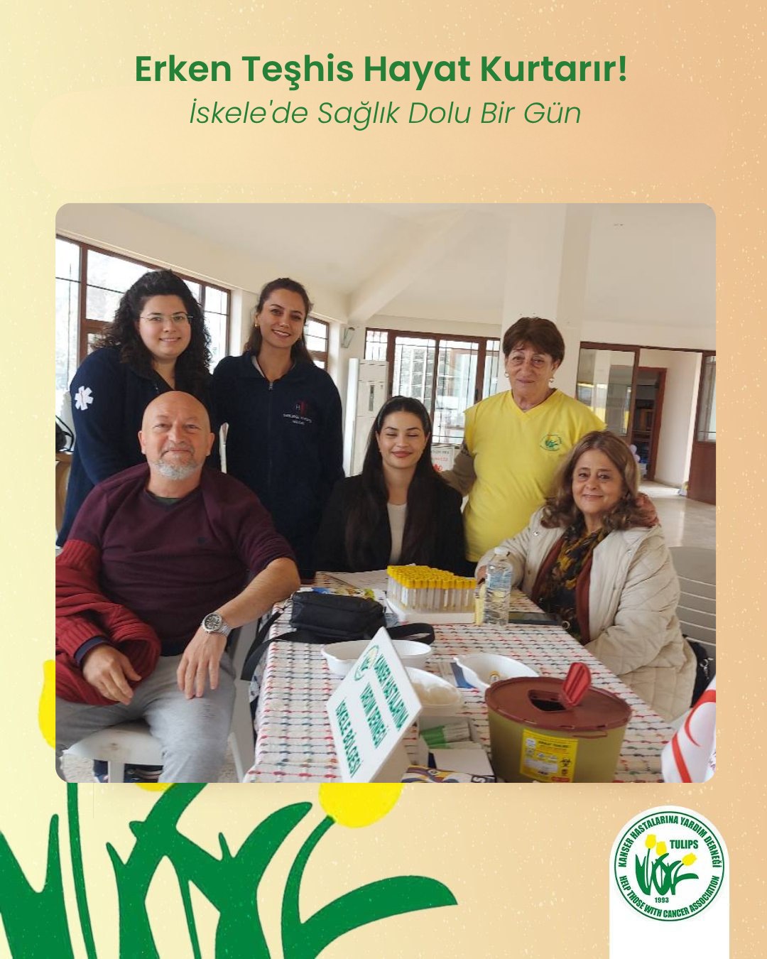 Kanser Hastalarına Yardım Derneği ve Yakın Doğu Üniversitesi Hastanesi iş birliğiyle, İskele Belediyesi'nin değerli destekleriyle düzenlediğimiz PSA tarama etkinliğini bugün İskele'de halkımızın yoğun katılımıyla gerçekleştirdik.