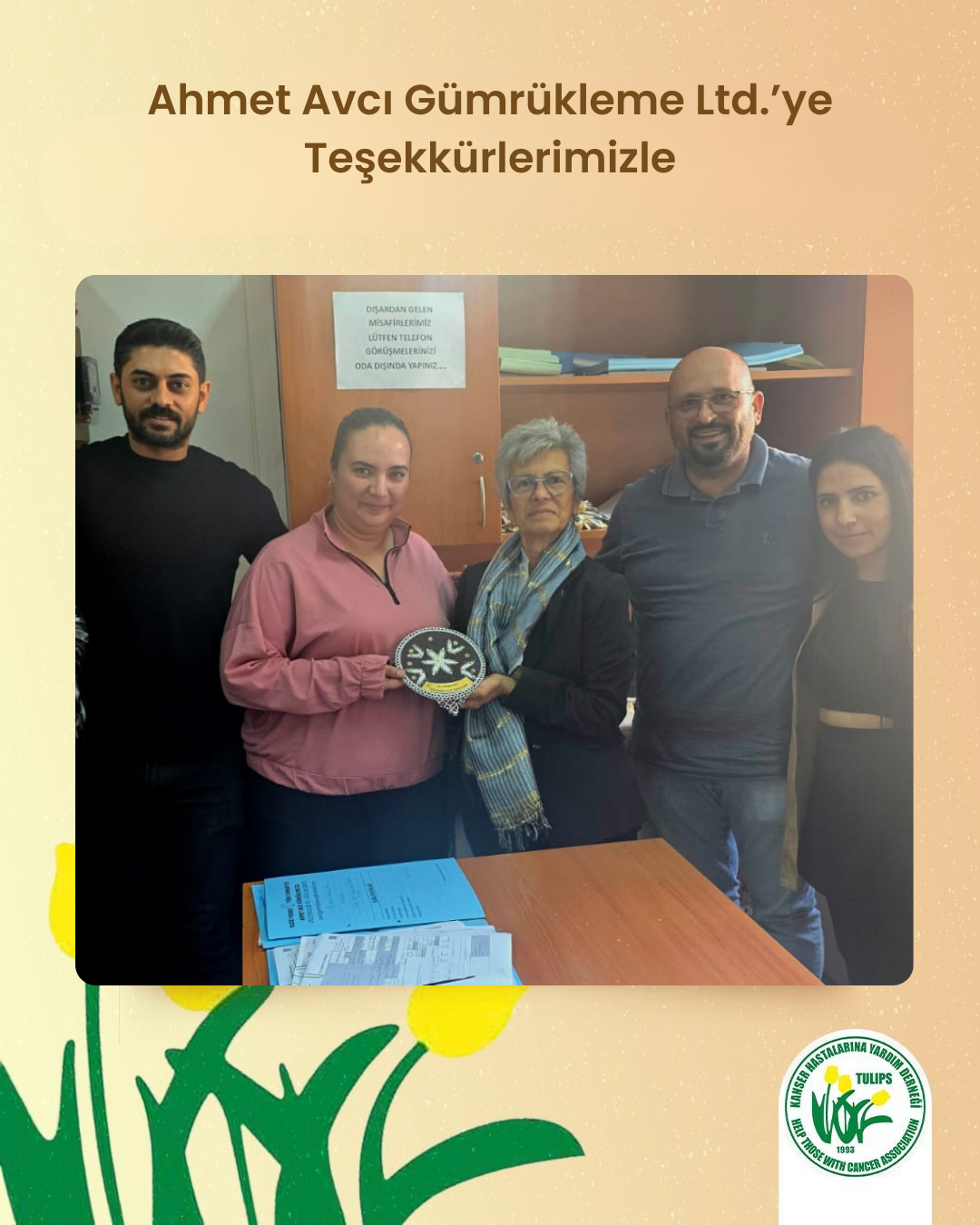 Ahmet Avcı Gümrükleme Ltd.’ye Teşekkürlerimizle